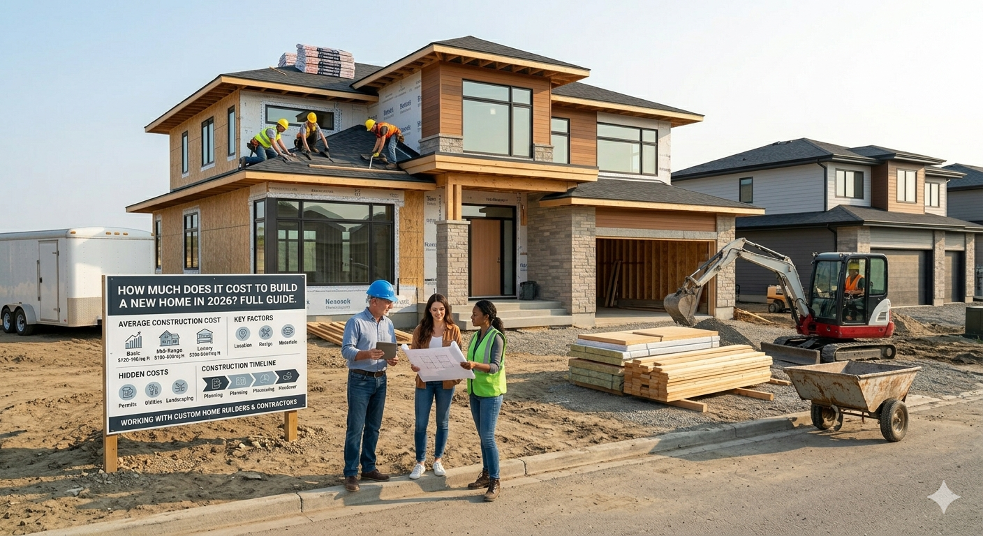 New Home Construction Cost Guide 2026 Full Breakdown